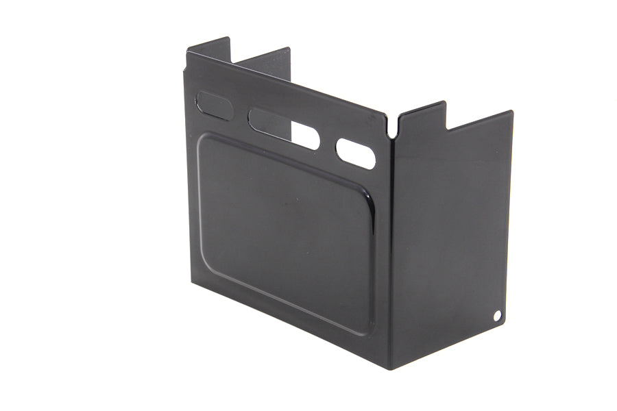 Black Gloss Battery Cover Kit Harley Dyna Wide Glide Top & Side FXDWG 1991-1996