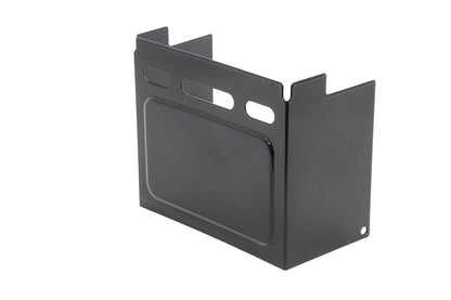 Black Gloss Battery Cover Kit Harley Dyna Wide Glide Top & Side FXDWG 1991-1996