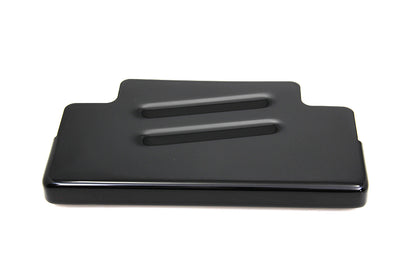 Black Gloss Battery Cover Kit Harley Dyna Wide Glide Top & Side FXDWG 1991-1996