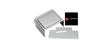 Drag Specialties Chrome Battery Cover Kit Harley Dyna