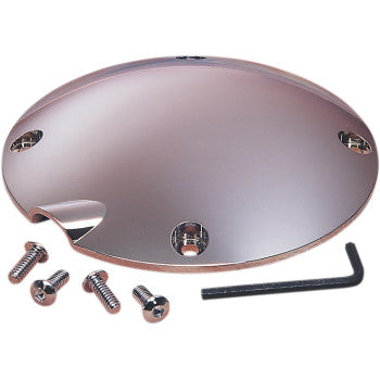 DRAG SPECIALTIES DS-375647 Derby Cover Chrome Replaces OEM # 34742-94A / 34760-94