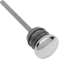 Drag Specialties 0710‑0089 Chrome Oil Dipstick for Harley Softail 2000‑2017 Replaces 62845‑00A