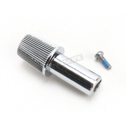 Single Trip Meter/Speedometer Reset Knob & Screw for Harley Dyna Wide Glide FXWG 85-86, Softail FXST 84-95 w/Front Wheel Drive Speeds repl. 67215-89 & 67117-85