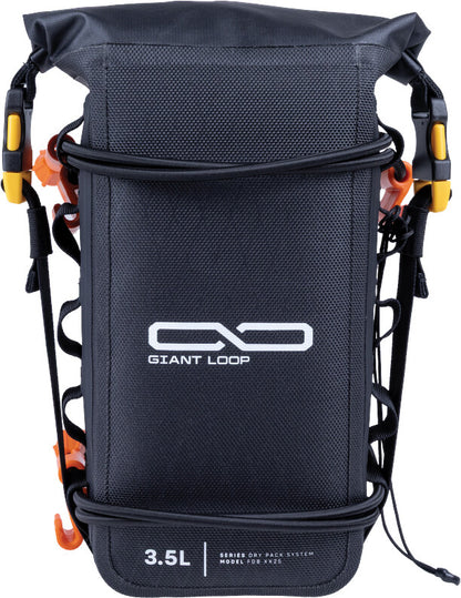 Giant Loop FDBG25‑B Fender Bag – 3.5L Waterproof Number Plate / Fender Storage Bag – Black