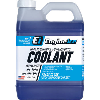 ENGINE ICE 81081100 10850Hi-Performance Powersports Coolant Premixed Motorcycle Coolant - 64 US fl oz.