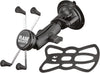 RAM-B-166-UN10U X-Grip Large Phone/Tablet Suction Cup Motorcycle Mount Kit RAM Mounts USA Made Shock Dampening Ball-and-Socket System