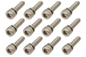 Mikuni / Keihin Carburetor Carb Float Bowl Screws M4 12MM Hex Stainless 12 Count
