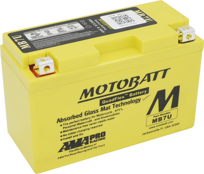 MOTOBATT BATTERY MB7U SEALED FACTORY ACTIVATED Replaces # YT7B-BS