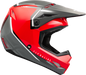 FLY Racing Kinetic Vision Offroad Motorcycle ATV Dirtbike Helmet in Red/Grey (Size XL only)