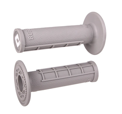 ODI Ruffian Half Waffle MX Motorcycle Dirtbike E-Bike Medium Compound Rubber Grips for Twist Throttle Made in The USA