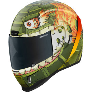 ICON Airform™ Motorcycle Street Full Face Helmet - Grenadier - Green Choose Size DOT Approved