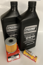 Kawasaki KEF300 Lakota 95-03 Oil Change Filter Tune Up Kit NGK Spark Plug Maintenance Service