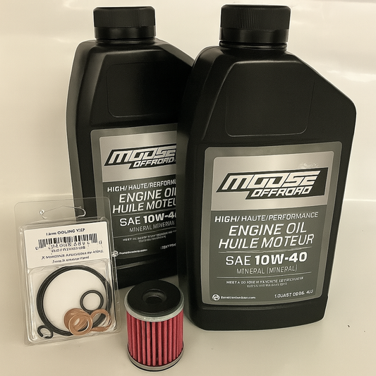 Yamaha YZ250F YZ450F WR250F WR450F Oil Change Filter Kit with Gaskets Service Maintenance