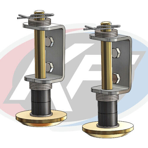 KFI 1 PAIR Skid Kit Plow Accessory, 2 Pack ATV UTV 105170