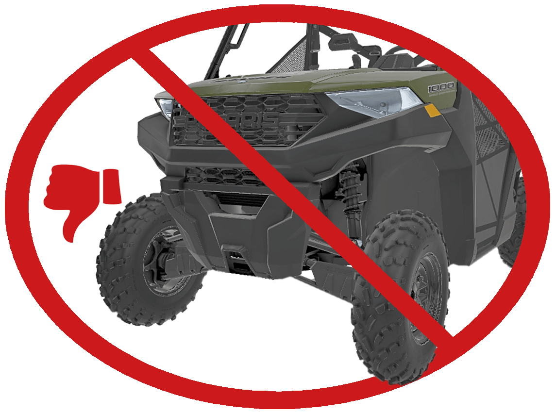 KFI #101480 Polaris Ranger XP 1000 Winch Mount