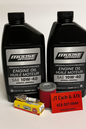 Suzuki LTF160 160E Quad Sport Runner 89-04 Conventional Oil Change Filter Spark Plug Kit NGK Service Maintenance