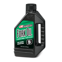 Maxima Mineral Motorcycle Fork Oil 16 oz Suspension Fluid