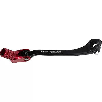 Moose by Hammerhead red forged shift lever with +10mm offset for Honda CRF250R and CRF450R 2017–2026