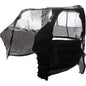 MOOSE OFFROAD Cab Enclosure Canvas Vinyl Doors Black for Polaris RZR 800 2008-2014 models