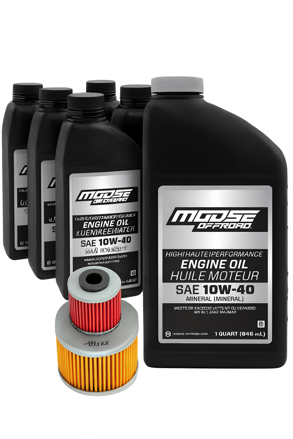 Moose Offroad 10W-40 Honda Pioneer 1000 16-UP Oil Change 2 Filter Service Maintenance Kit