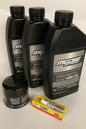 Yamaha Kodiak YFM450 18-Up Oil Change Filter Kit NGK Spark Plug Tune Up Service Maintenance