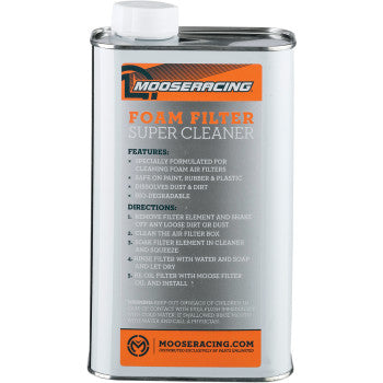 MOOSE OFFROAD 3704-0009 Foam Filter Super Cleaner Biodegradable Air Filter Cleaner - 1L