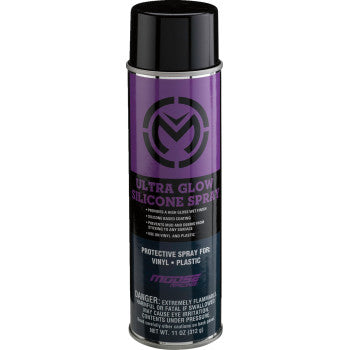 MOOSE OFFROAD 3706-0102 Ultra Glow Silicone Spray Silicone Detailer Can - 11 oz. net wt. - Aerosol