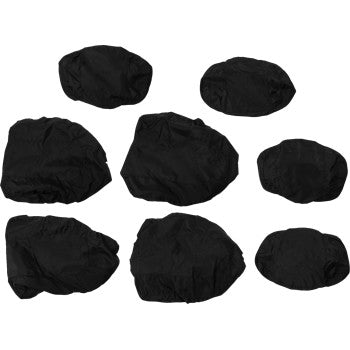 MOOSE OFFROAD 0821-3599 Seat Covers Black - RZR PRO XP 4