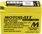 MOTOBATT BATTERY MBT4BB SEALED FACTORY ACTIVATED Replaces # YT4B-BS