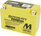 MOTOBATT BATTERY MBT9B4 SEALED FACTORY ACTIVATED Replaces # YT9B-BS