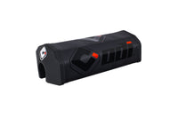 ODI Flight Blackout Handlebar Pad 7.25 inch matte black pad with gloss black ODI logo for motocross and off‑road handlebars