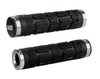 ODI Rogue Lock‑On Grips L31RGB‑S Black/Silver – 130mm ATV PWC Jet Ski BMX E‑Bike grips – thumb throttle compatible – 10% off