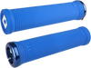 ODI Ruffian 2.1 Lock‑On Blue ATV grips 125mm for thumb‑throttle 7/8 handlebars