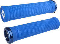 ODI Ruffian 2.1 Lock‑On Blue ATV grips 125mm for thumb‑throttle 7/8 handlebars