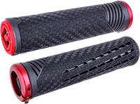 ODI CF Carbon Fiber LOCK-ON GRIPS 2.1 (135 mm Length) for ATV's PWC Jet Ski E-bike with Thumb Throttle Only