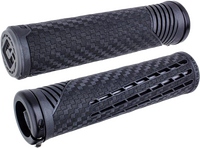 ODI CF Carbon Fiber LOCK-ON GRIPS 2.1 (135 mm Length) for ATV's PWC Jet Ski E-bike with Thumb Throttle Only