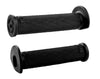 ODI Ruffian Single‑Ply Black ATV PWC grips 125mm with diamondized pattern and 3/4 flange