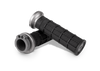 ODI Harley Hart‑Luck Full‑Waffle Grips Black/Gunmetal V31HCW