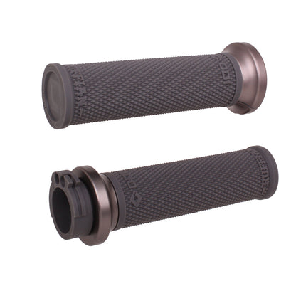 ODI HARLEY-DAVIDSON 1984+ CABLE: RUFFIAN V-TWIN LOCK-ON™ GRIP SET