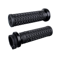 ODI Harley Vans V‑Twin Grips Solid Black V30HCW