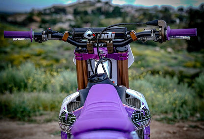 ODI V2 Lock on Locking Grips 2 / 4 Stroke Off Road Motocross Dirtbike MX Half Waffle