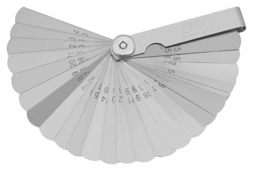 Performance Tool 26 Straight Blade Feeler Gauge Set SAE / Metric Valves Ignition
