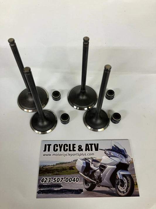KAWASAKI KSF400 KFX400 SUZUKI LTZ400 ARCTIC CAT DVX400 VALVE SET With Oil SEALS
