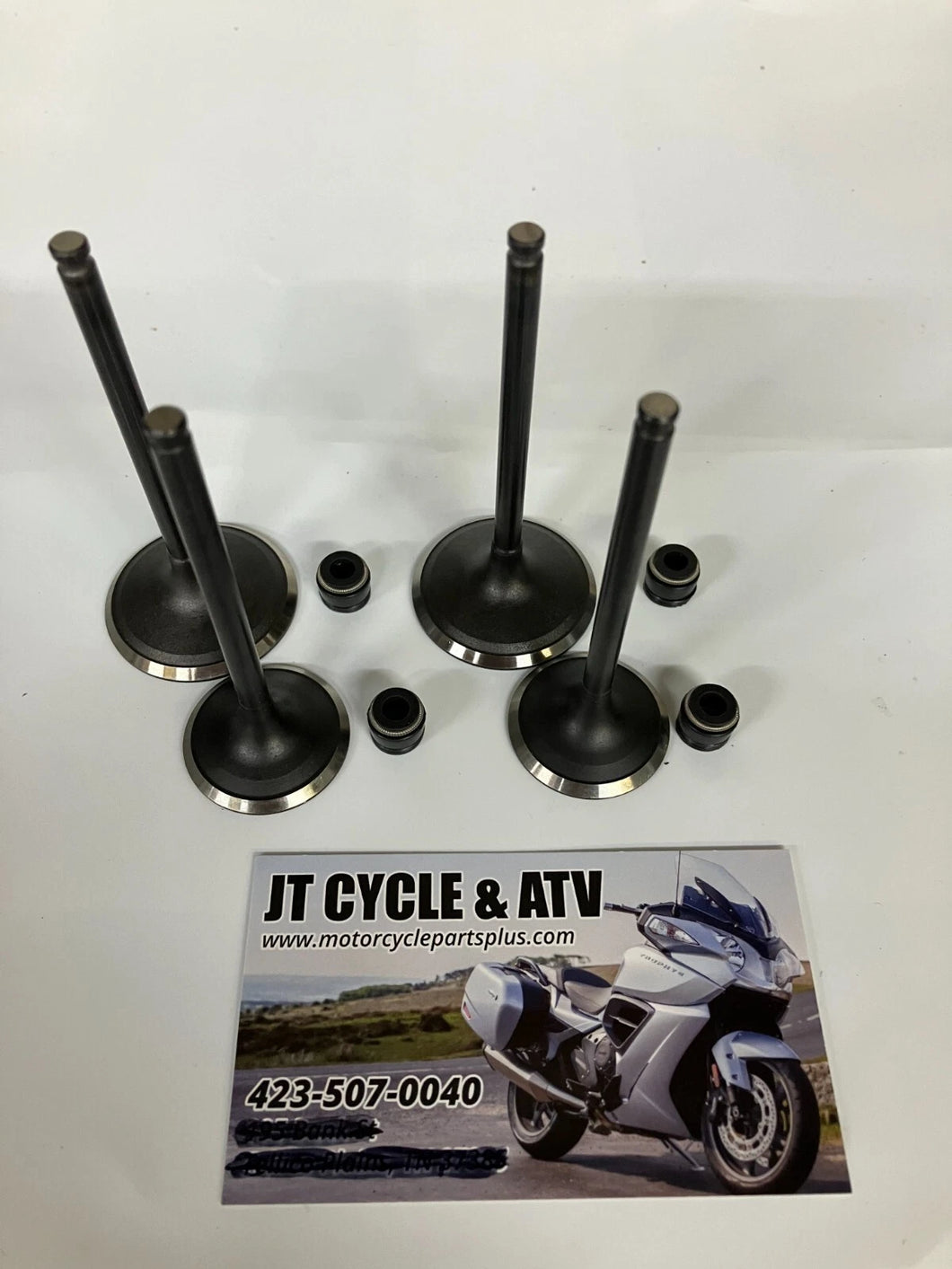 KAWASAKI KSF400 KFX400 SUZUKI LTZ400 ARCTIC CAT DVX400 VALVE SET With Oil SEALS