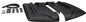 Universal UTV Hard Plastic 2 Piece Telescopic Roof Fits many models 55" Wide by 36" Long