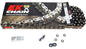 EK ZVX3 530 Sealed Extreme Motorcycle Sportbike Series Drive Chain BLACK 120L 120 Links