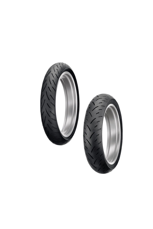 DUNLOP SPORTMAX 120/70-ZR17 & 190/50-ZR17 GPR 300 Front & Rear Motorcycle Tires Set Pair