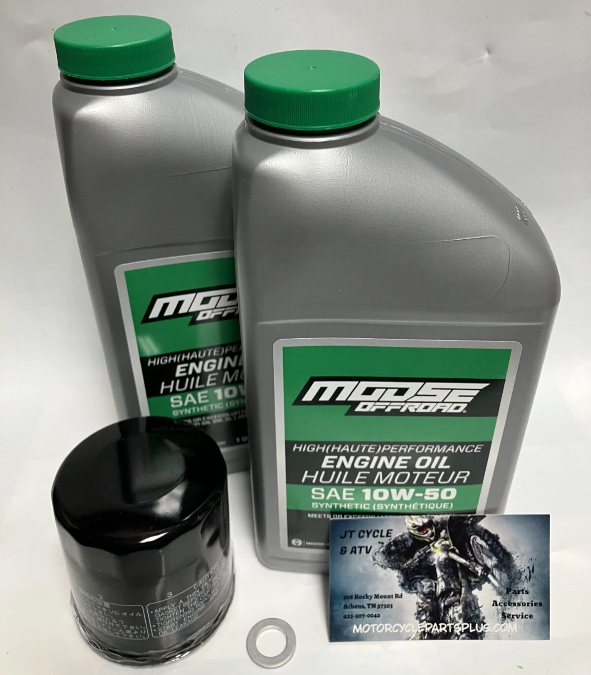Polaris Ranger 400 425 500 Sportsman 500 ATV Full Synthetic Oil Change Filter Kit Service Maintenance