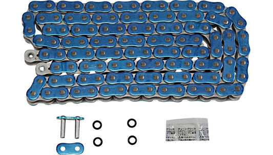 EK ZVX3 530 Sealed Extreme Motorcycle Sportbike Series Drive Chain Metallic BLUE 120L 120 Links