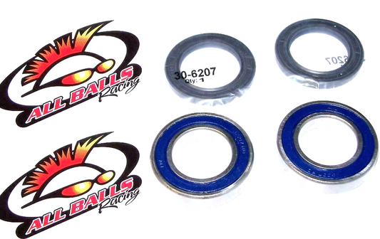 MOOSE RACING A25-1331 Rear Wheel Axle Bearing Repair Rebuild Kit Arctic Cat Suzuki Kawasaki ATV's see fit